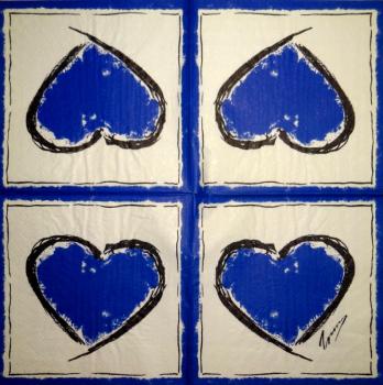 025 Heart / Hearts - 3-ply - Herlitz